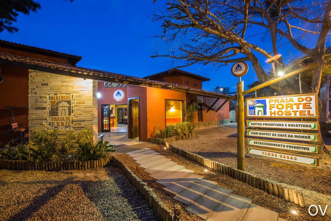 Praia Do Forte Hostel Экстерьер фото